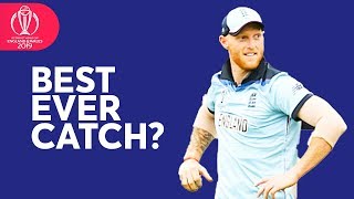 Ben Stokes Takes A SUPER-HUMAN Catch! | ICC Cricket World Cup 2019