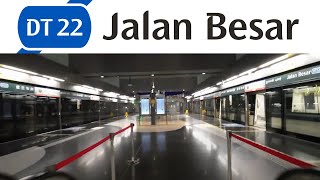 DT22 Jalan Besar MRT Station: Exit A to Platforms | Singapore Walking Tour (2023)