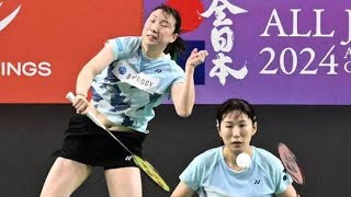 【バドミントン】「目指しているのは優勝」五十嵐有紗＆桜本絢子組、結成４カ月で全日本決勝へ