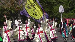 角田いなせ組_第26回みちのくYOSAKOIまつり_2023.10.08旭ヶ丘駅前_乱舞