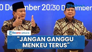 Kelakar Prabowo Wanti-wanti Menteri Tak Ganggu Menkeu Sri Mulyani: Sekarang yang Lemas Pak Sjafrie