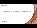 Installation of Informatica Developer Tool