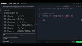 Hackerrank Python Solution #7 Numpy - Array Mathematics