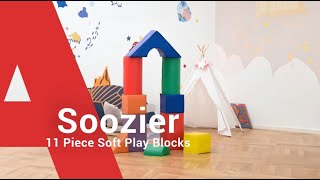 Soozier 11 Piece Soft Play Blocks. Top Sale! Aosom.ca Offer