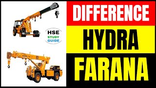 Difference Between Hydra Crane and Farana Crane? @hsestudyguide