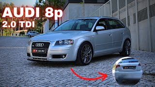 AUDI A3 8p - 2.0 tdi 170cv + IVA