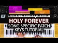 Holy Forever - MainStage patch keyboard tutorial- Bethel Music