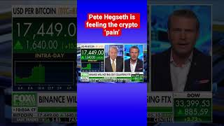 Pete Hegseth reveals the crypto ‘pain’ he’s feeling after FTX fallout #shorts