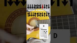 Knocking on Heavens Door guitar lesson