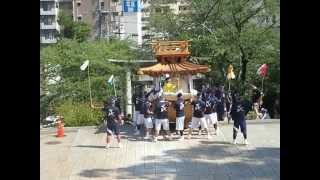 2015長崎くんち「8/23賑町 場所踏み(諏訪神社)」②