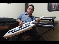 Ángel puruncajas keytar roland ax synth stevie wonder