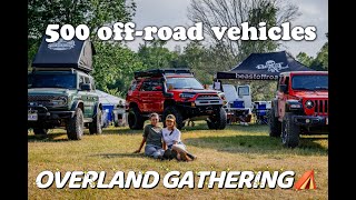 OverlandNTH The Gathering | Camping with 500 4✖️4  off-road vehicles加拿大年度Overland大聚会｜第一次和1000多人一起露营！