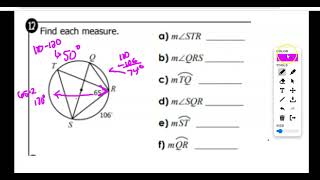 Unit 6 Day 2 Central and Inscribed Angles (U6B)