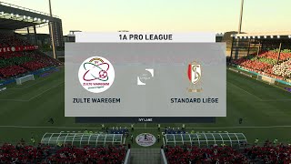 ⚽ Zulte Waregem vs Standard Liege ⚽ | Belgian Pro League (01/08/2021) | Fifa 21