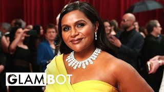 Mindy Kaling GLAMBOT: Behind the Scenes at Oscars | E! Red Carpet & Award Shows