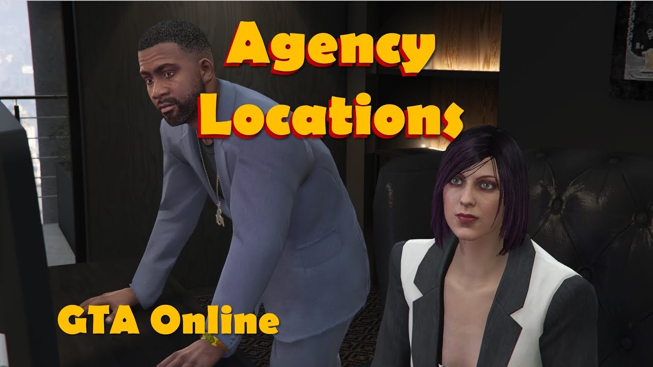 GTA Online Agency Locations - YouTube