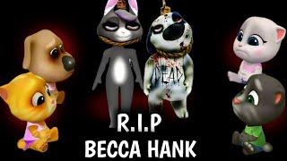 R.I.P BECCA and HANK 😭 - My Talking Tom Friends - AMONG US