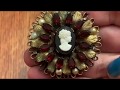 Vintage jewelry bag unbagging #55 fascinating finds! Vintage jewelry haul