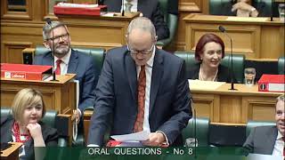 Question 8 - Hon Judith Collins to the Minister of Transport