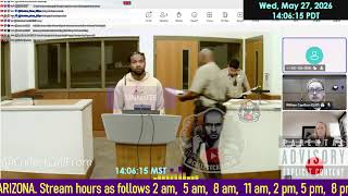 Initial appearance Maricopa County Superior Court ARIZONA 05/28/2026 AM Stream