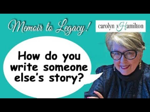 Can you write an autobiography about someone else?