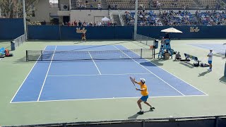 Kaylan Bigun (UCLA) vs Nathan Trouve (USC) College Tennis Full Match