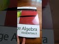 College Algebra Essentials by Julie Miller #shorts