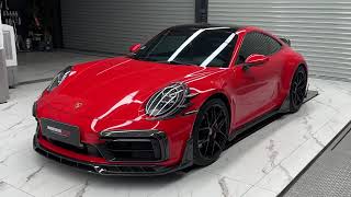 DARWINPRO | Product Design : BKSSII Carbon Fiber  Aerodynamics Body Kit Porsche 911 992 Carrera