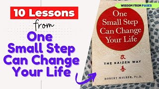 Small Steps to Success: Lessons from Robert Maurer's Book