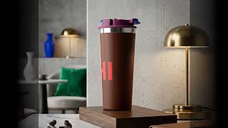 Elevate your brand with the Stay-Hot&Cold Coffee Mug. This 22.5 oz insulated stainless steel cup