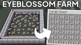 Minecraft Easy Eyeblossom Farm Tutorial!