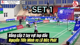 Nguyễn Tiến Minh vs Lê Đức Phát SET 1 | Badminton | THẾ ANH SPORT