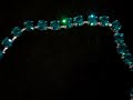 swarovski crystal blue zircon tennis style choker