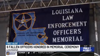 Fallen Vivian officer honored in memorial ceremony in New Orleans