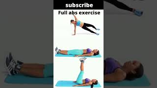 Full Abs exercise😍😍