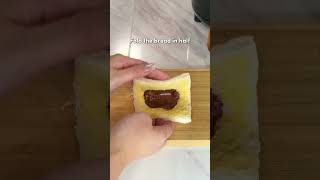 4-ingredient Nutella toast pie with air fryer
