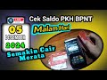 Live... Cek Saldo BPNT PKH Malam Hari ini 05 Desember 2024