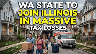 Pritzker's Illinois Loses $6 Billion As Residents Flee — WA State Is Next