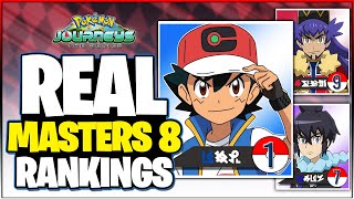 How The Masters 8 SHOULD'VE BEEN RANKED! - Pokemon Journeys