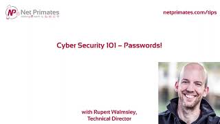 Cyber Security 101 - Passwords