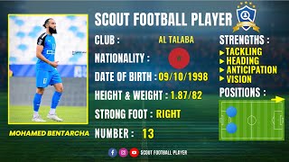 MOHAMED BENTARCHA 🔵 CENTRE DEFENDER 🔵 AL TALABA 🔵 BEST OF 2023/24 HD