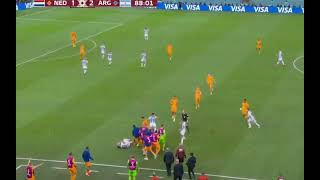 Argentina vs Netherlands fight- Fifa World Cup 2022 Quarter Final