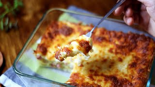 芝士焗烤土豆泥 Baked Mashed Potatoes With Cheese｜芝士焗土豆