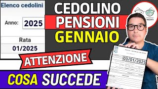 INPS⚠️ PENSIONI GENNAIO 2025 ➡ CEDOLINO con NOVITà AUMENTI NETTI IMPORTI ESATTI e NUOVA IRPEF QUANDO