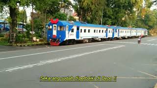 Hunting kereta api di Kota Solo