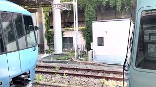 小田急ロマンスカー60000形MSE小田原駅連結作業