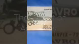 I sold the Airfix 1/72 128 QANTAS Avro 504K kit