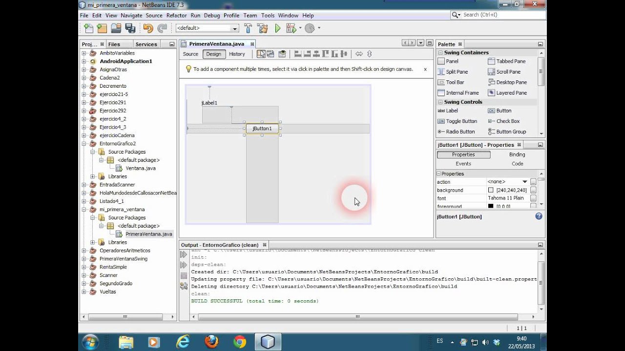 Java Netbeans Entorno Gráfico De Java Netbeans
