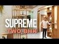 A Supreme 2BHK Interior tour at Fortune Green Homes Swan | Nizampet | Designed by Apple Interiors