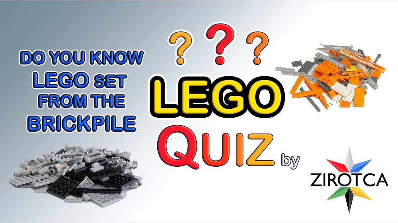 LEGO Quiz - Do You Know LEGO Set From The Brick Pile? - YouTube